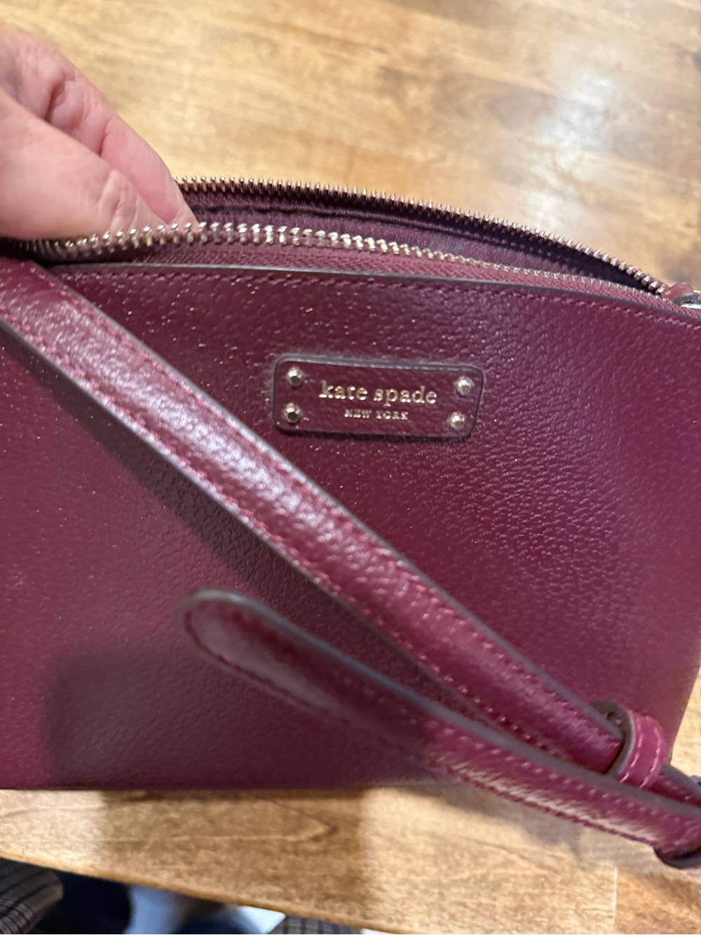 Kate Spade New York Jeanne Crossbody Cherrywood EUC - Picture 5 of 16